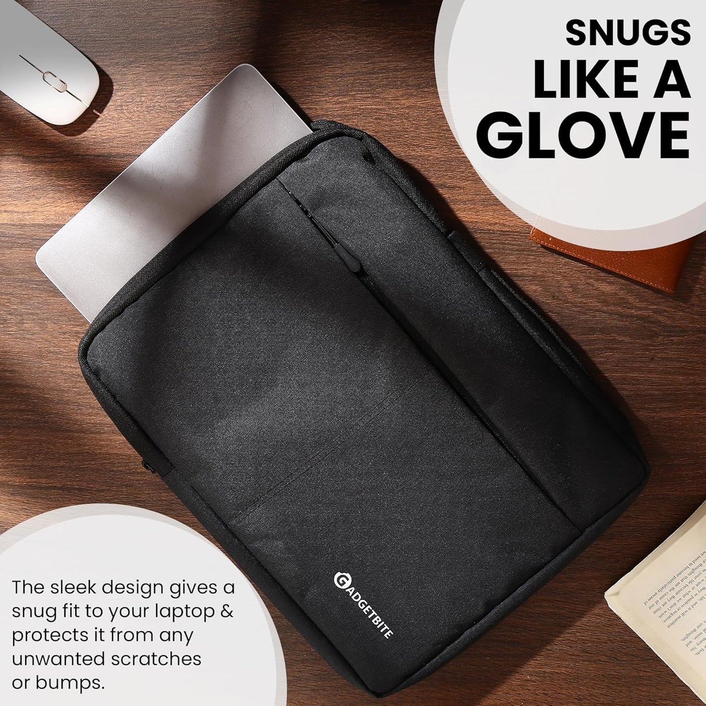 GadgetBite Laptop Bag Sleeve With Handle