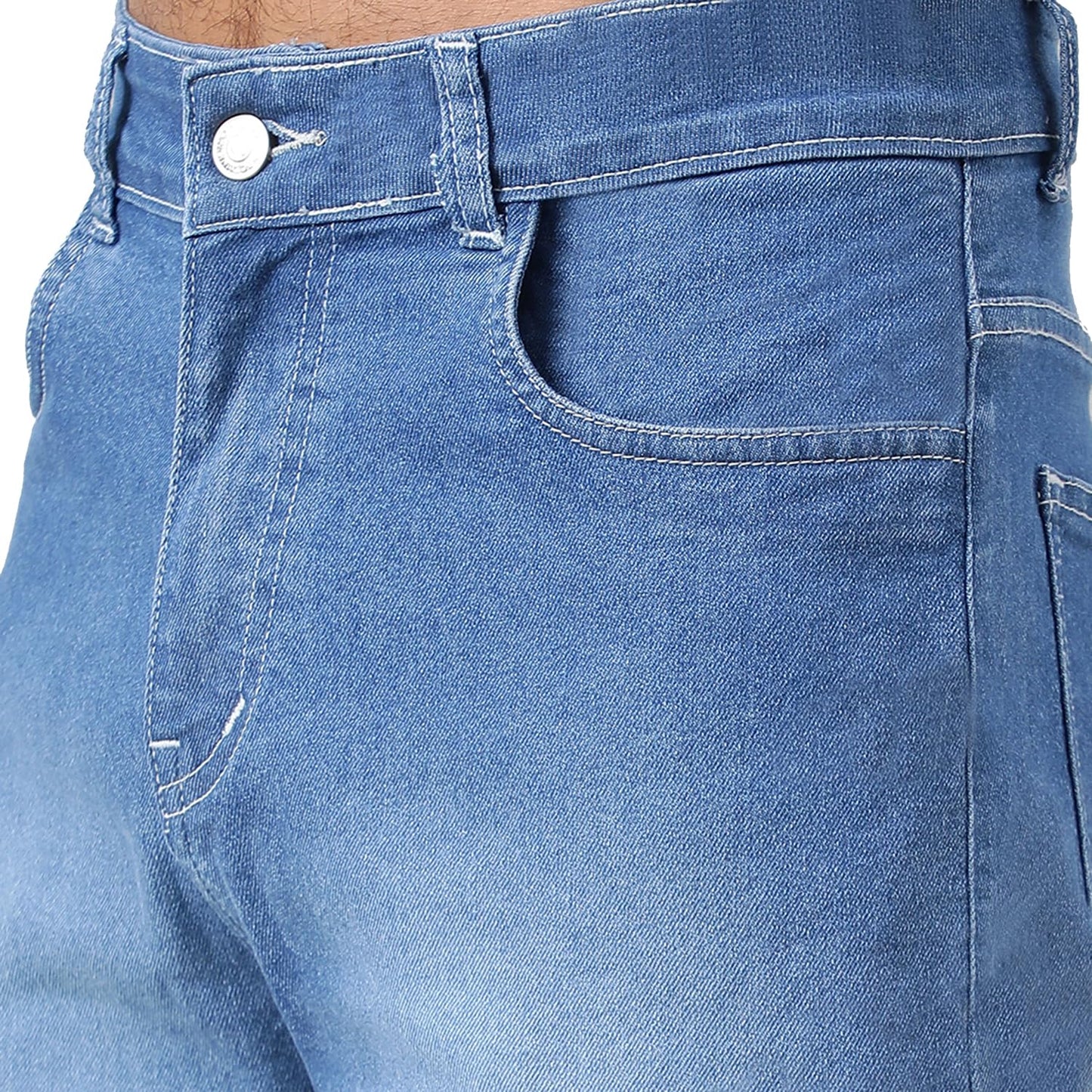 KOTTY Men’s Relaxed Fit Straight-Leg Jeans