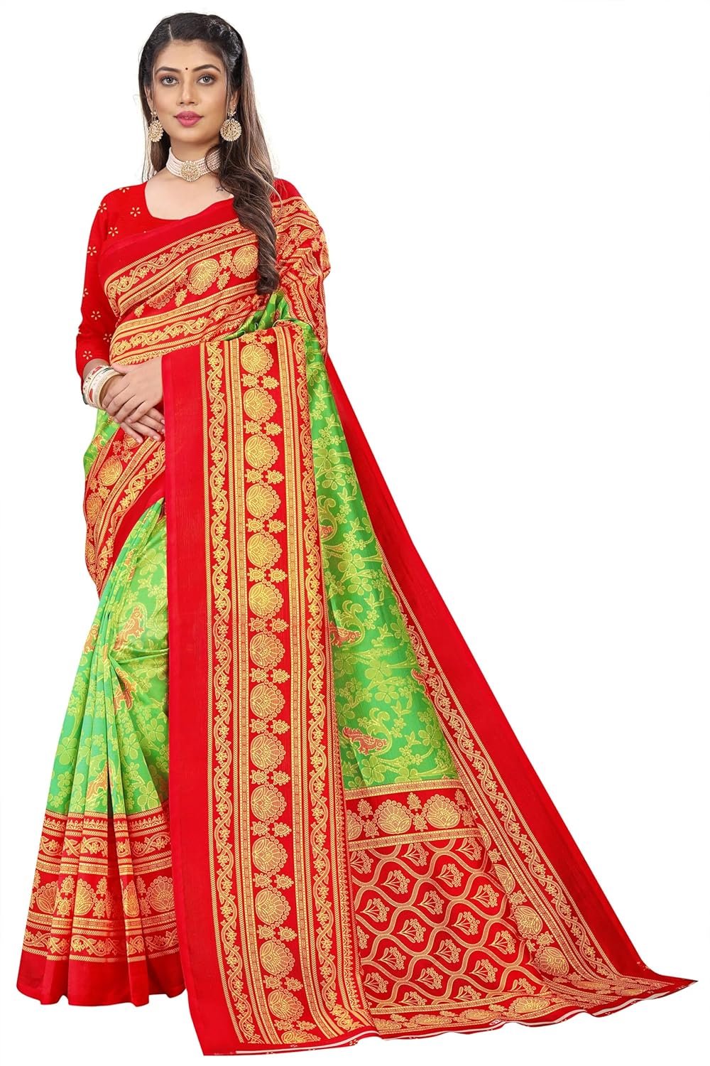 AARIKAA SYNCOT Women's Fancy Georgette