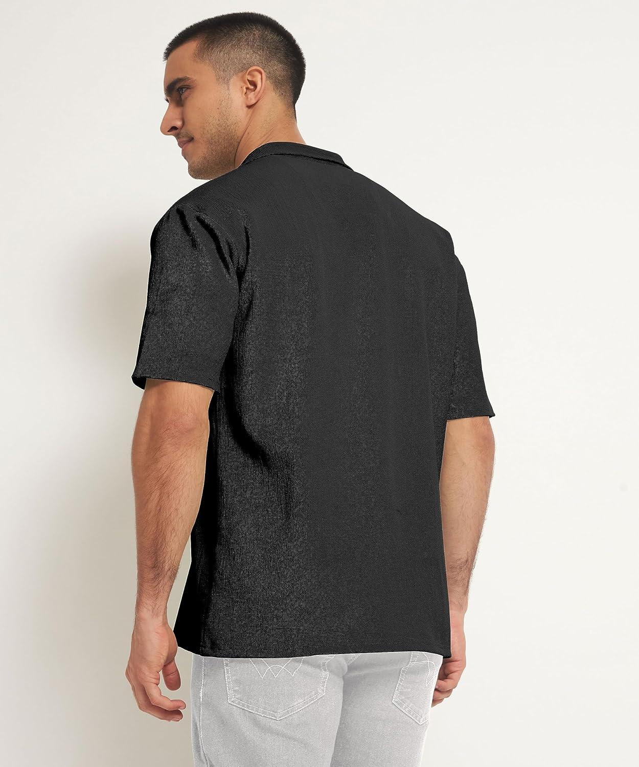 SWADESI STUFF Men's Regular Fit Casual Shirt