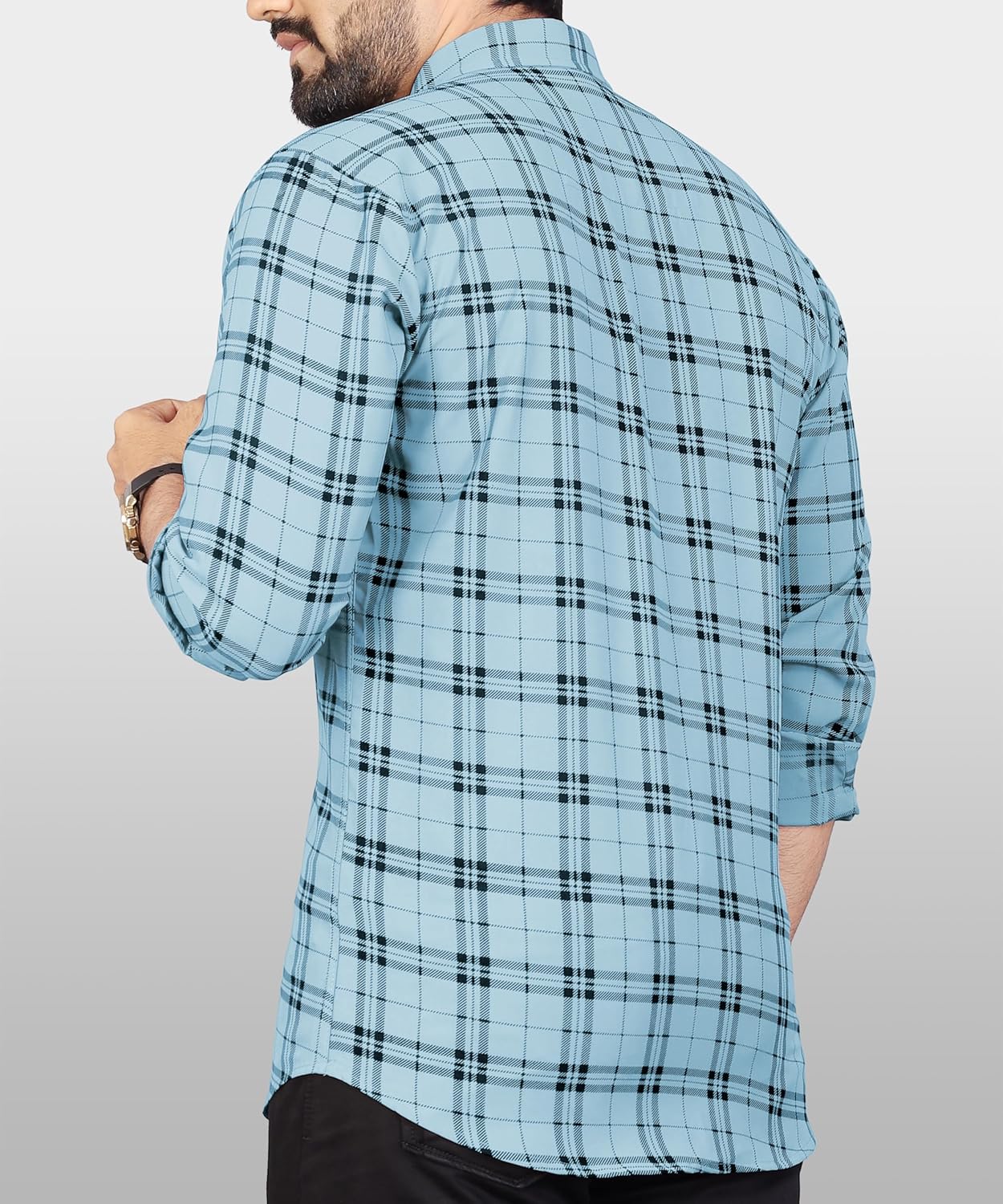 SURHI Men’s Checkerd Casual Shirt – Stylish, Comfortable