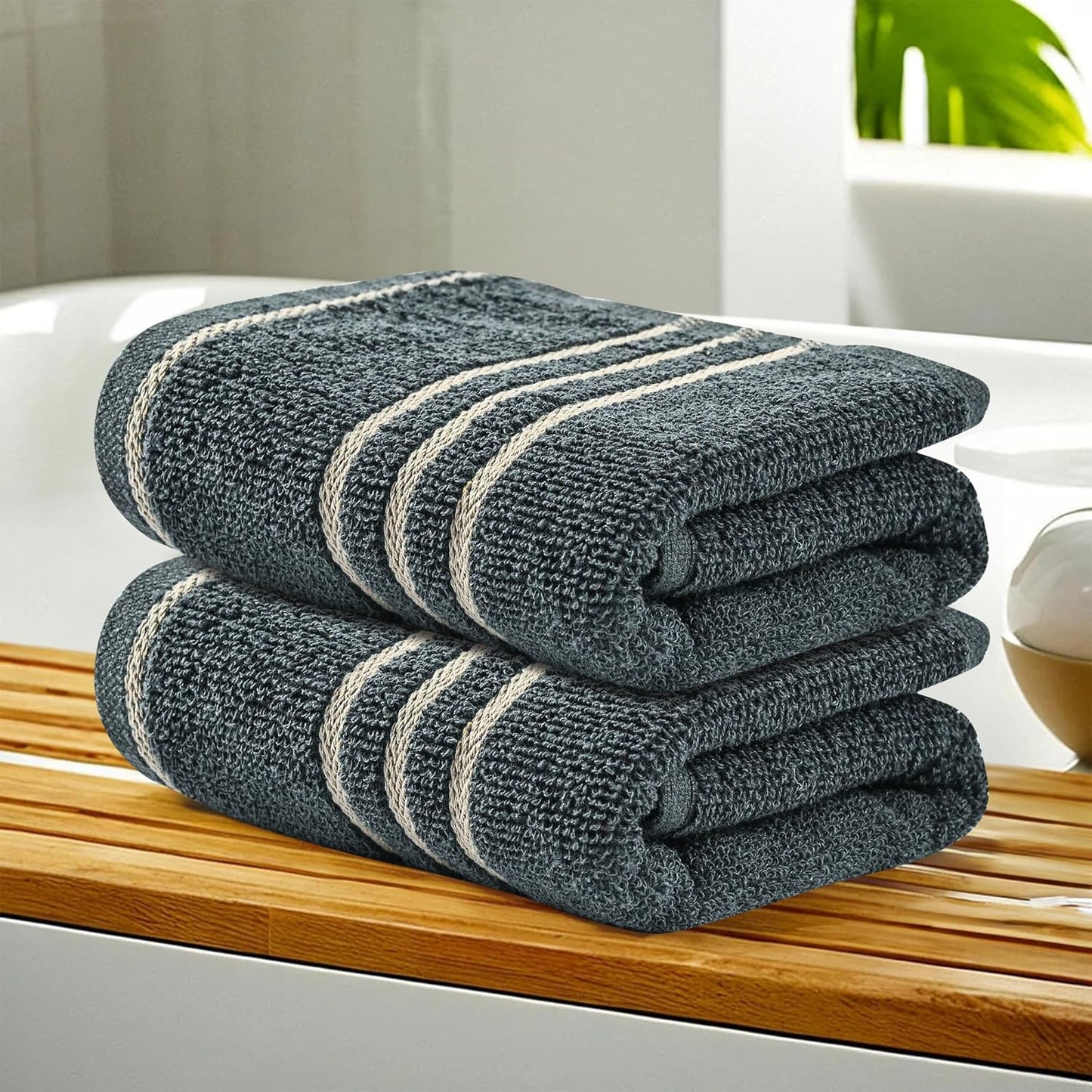 Kuber Industries Pack of 2 Cotton Hand/Face Towels