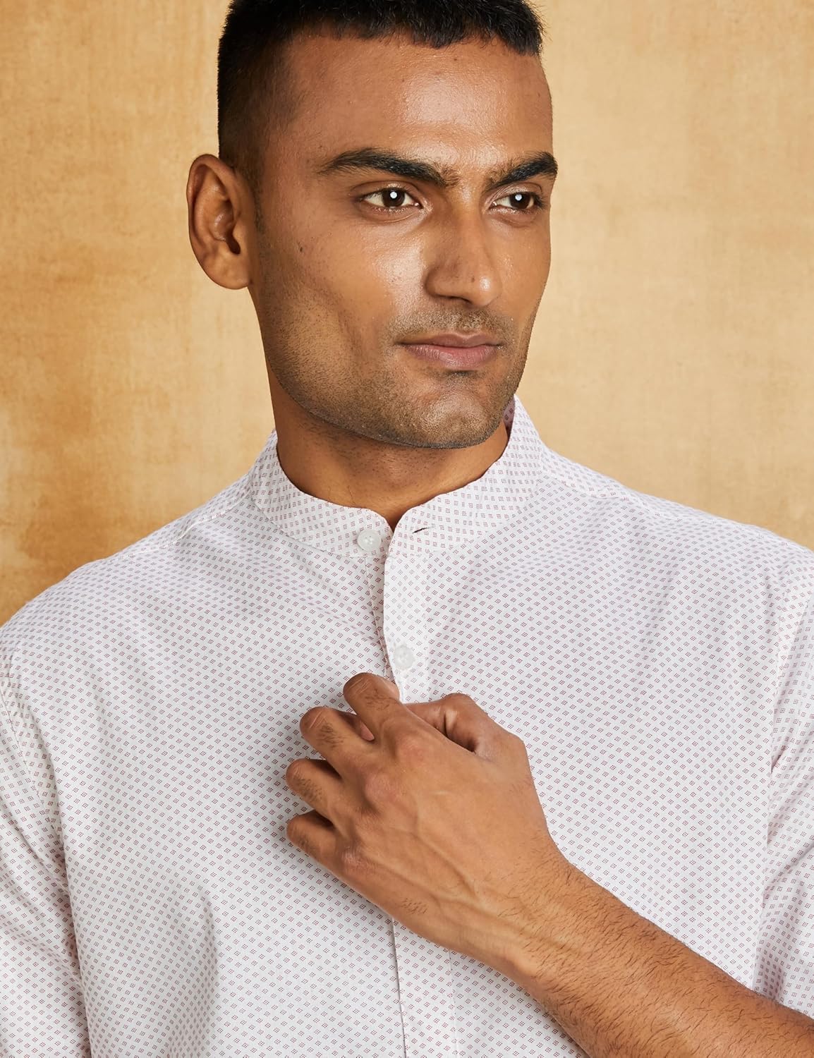 Symbol Men's Cotton Printed Long Kurta
