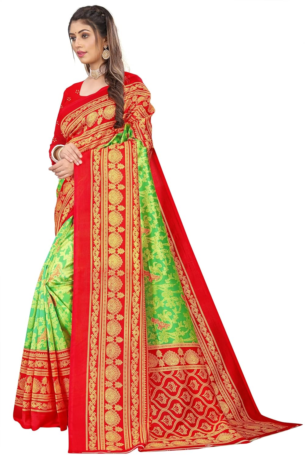 AARIKAA SYNCOT Women's Fancy Georgette