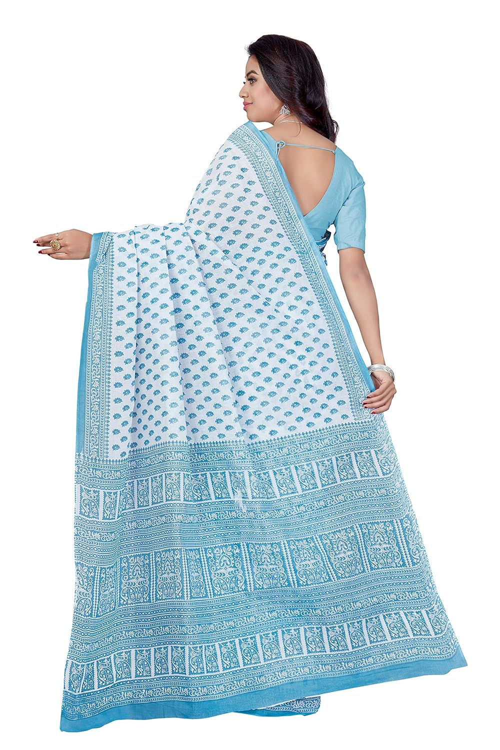 Women's Pure Cotton Printed saree