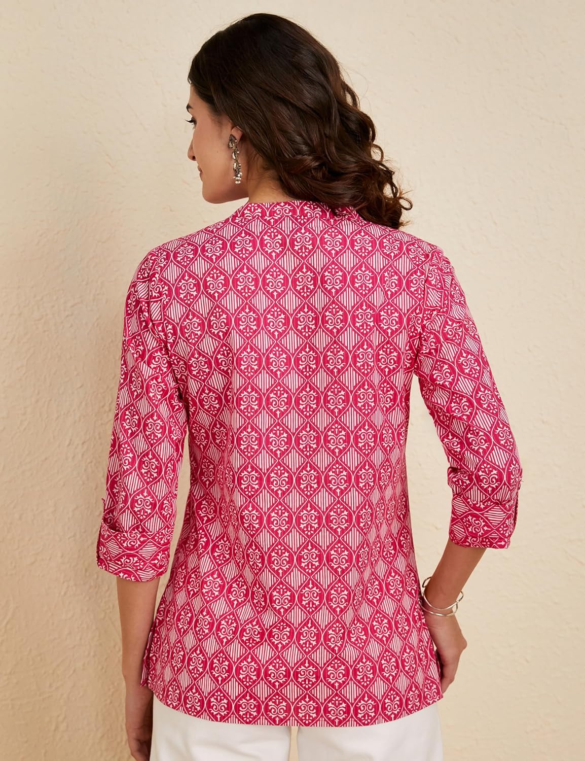 Myx Women's Cotton Regular Fit Casual Kurti