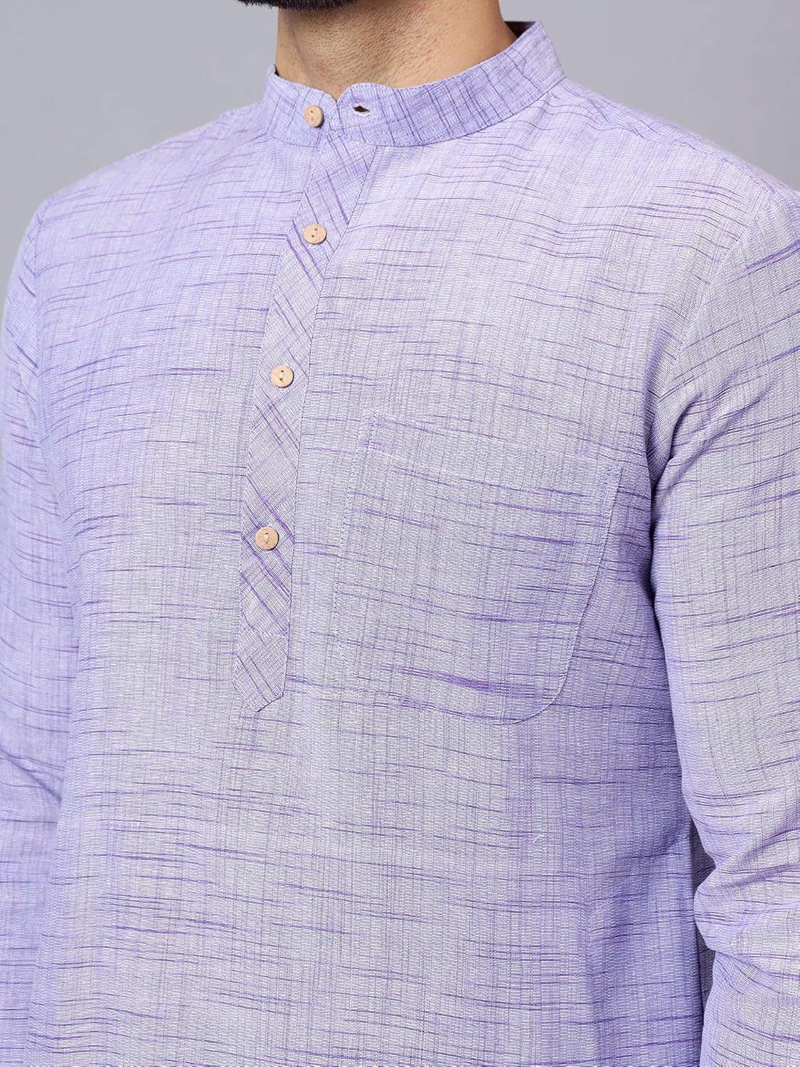 LATEST CHIKAN Men's Cotton Regular Kurta