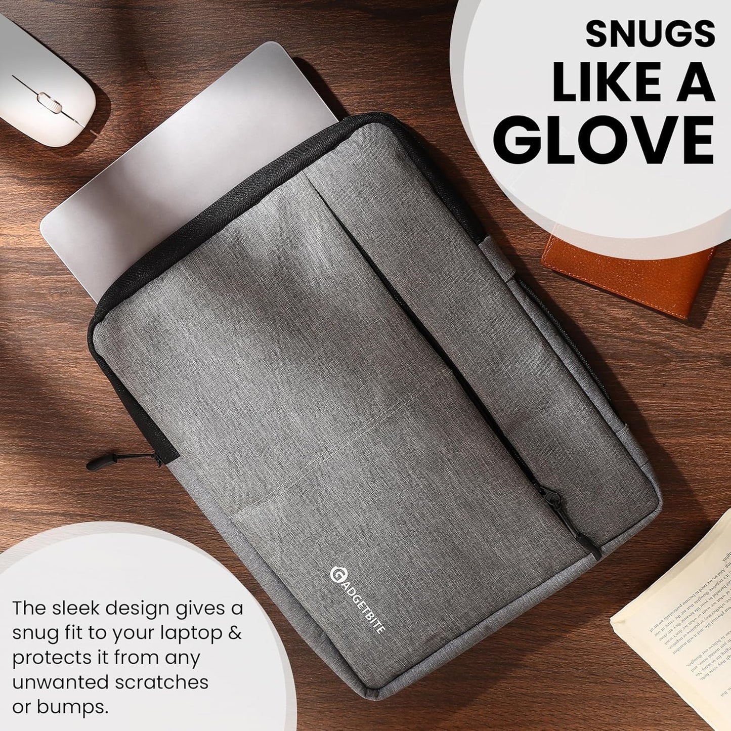 GadgetBite Laptop Bag Sleeve With Handle