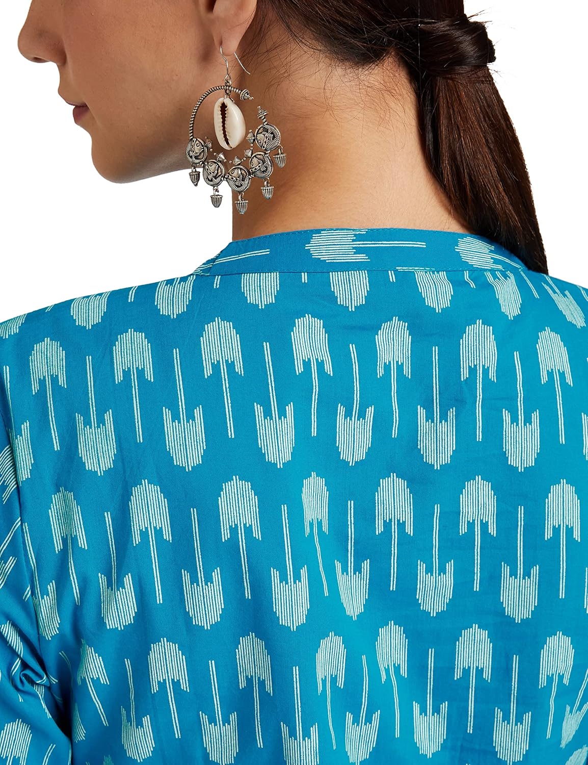 Myx Women's Cotton Regular Fit Casual Kurti
