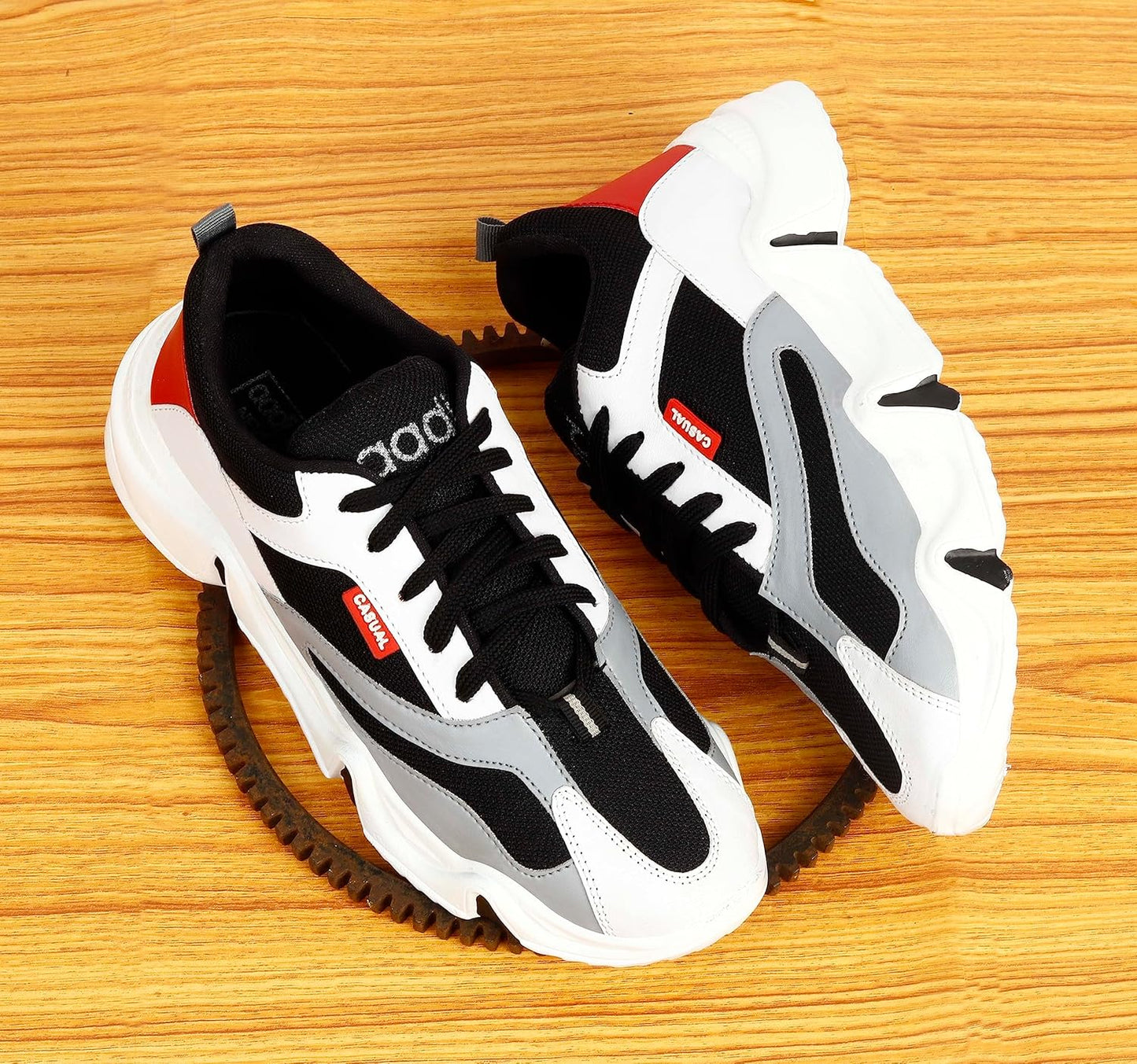 AADI Men's Synthetic Leather Outdoor Casual Shoes - alphahostel.in