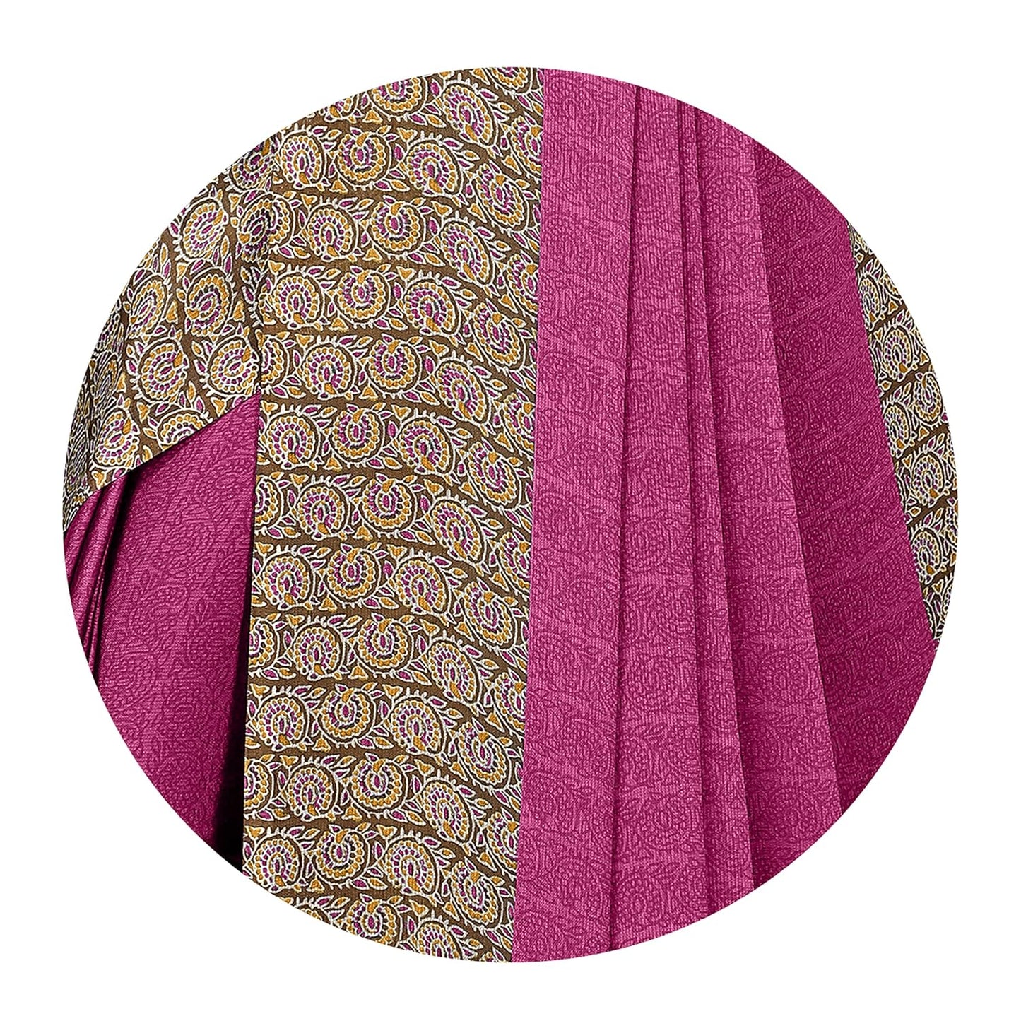 Women's Design Printed Saree with Blouse Piece