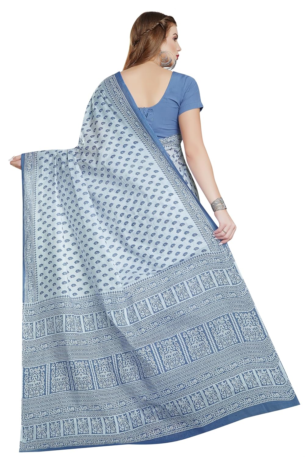 Women's Pure Cotton Printed saree