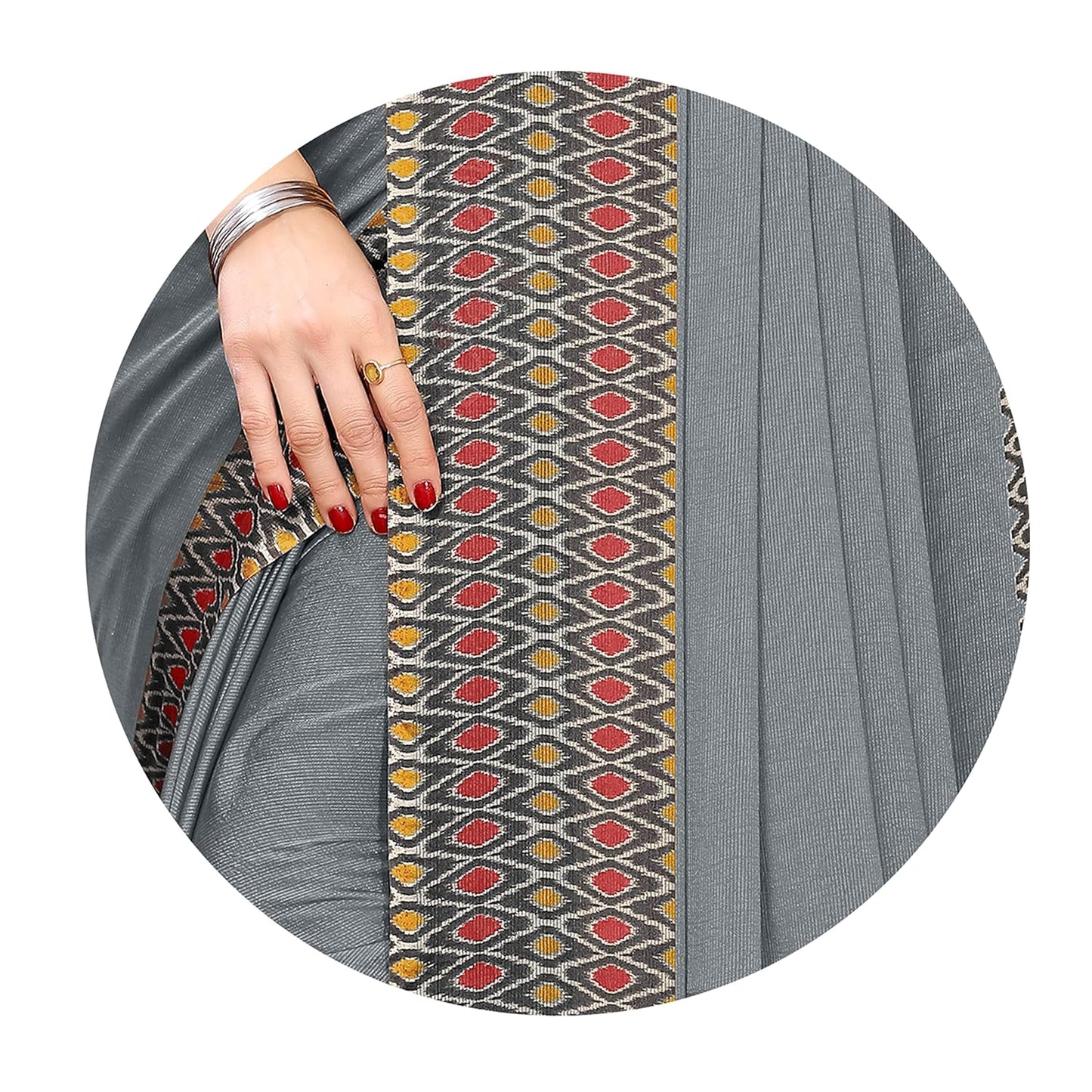 Printed Women's Saree with Blouse Piece