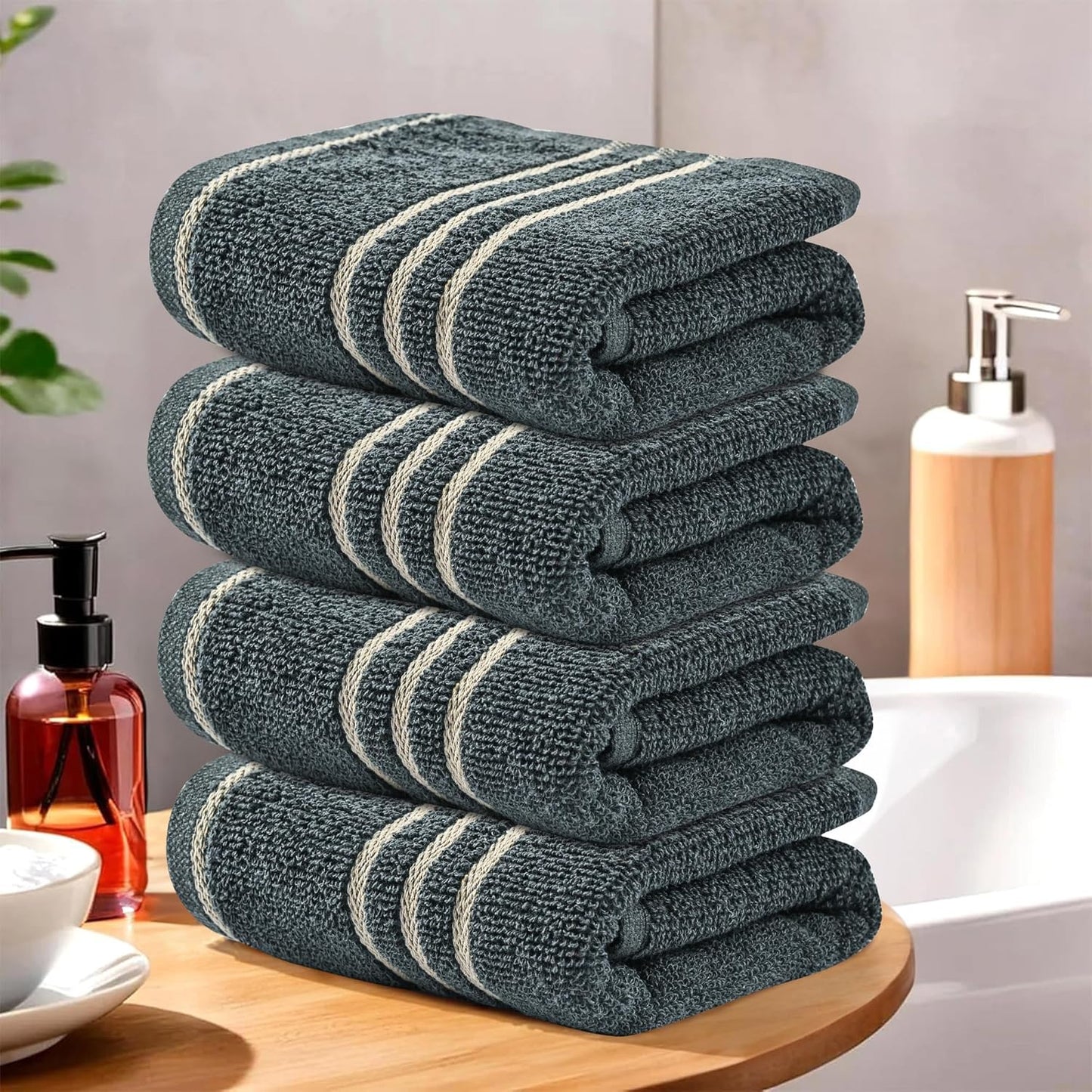 Kuber Industries Pack of 2 Cotton Hand/Face Towels