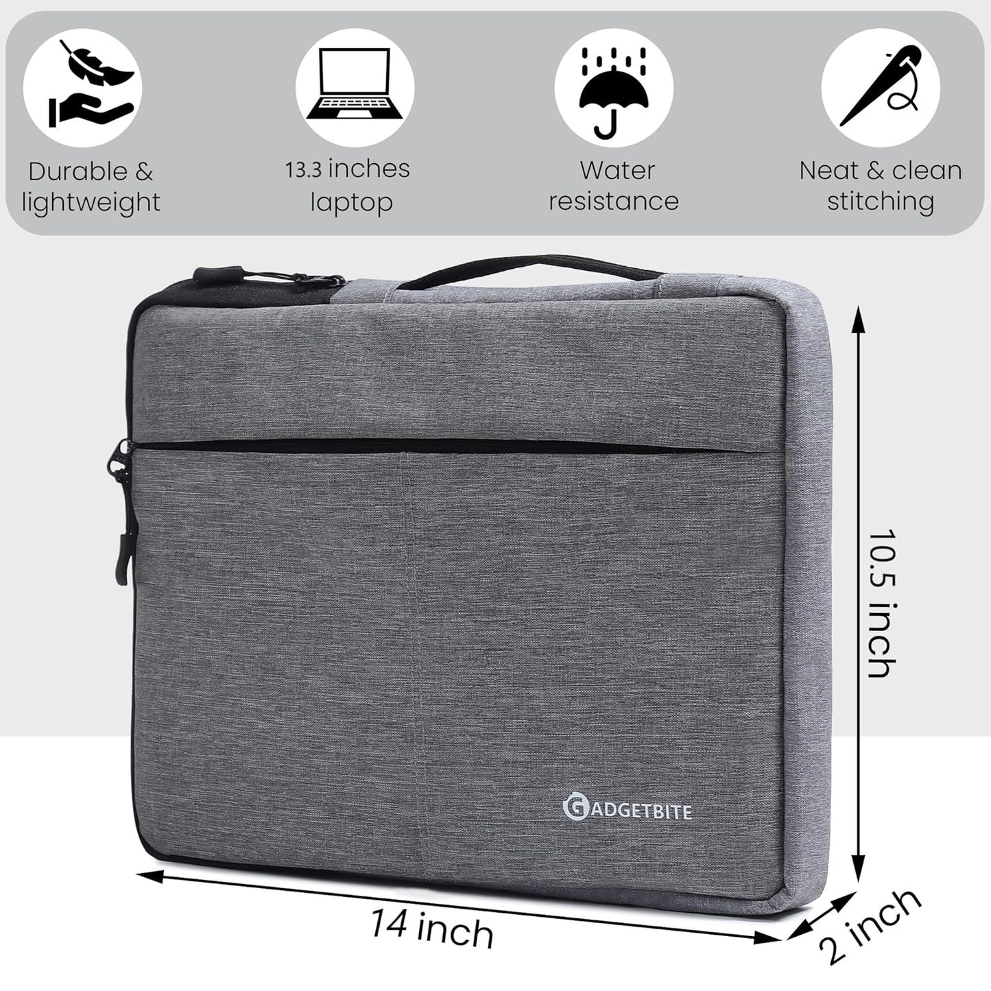 GadgetBite Laptop Bag Sleeve With Handle