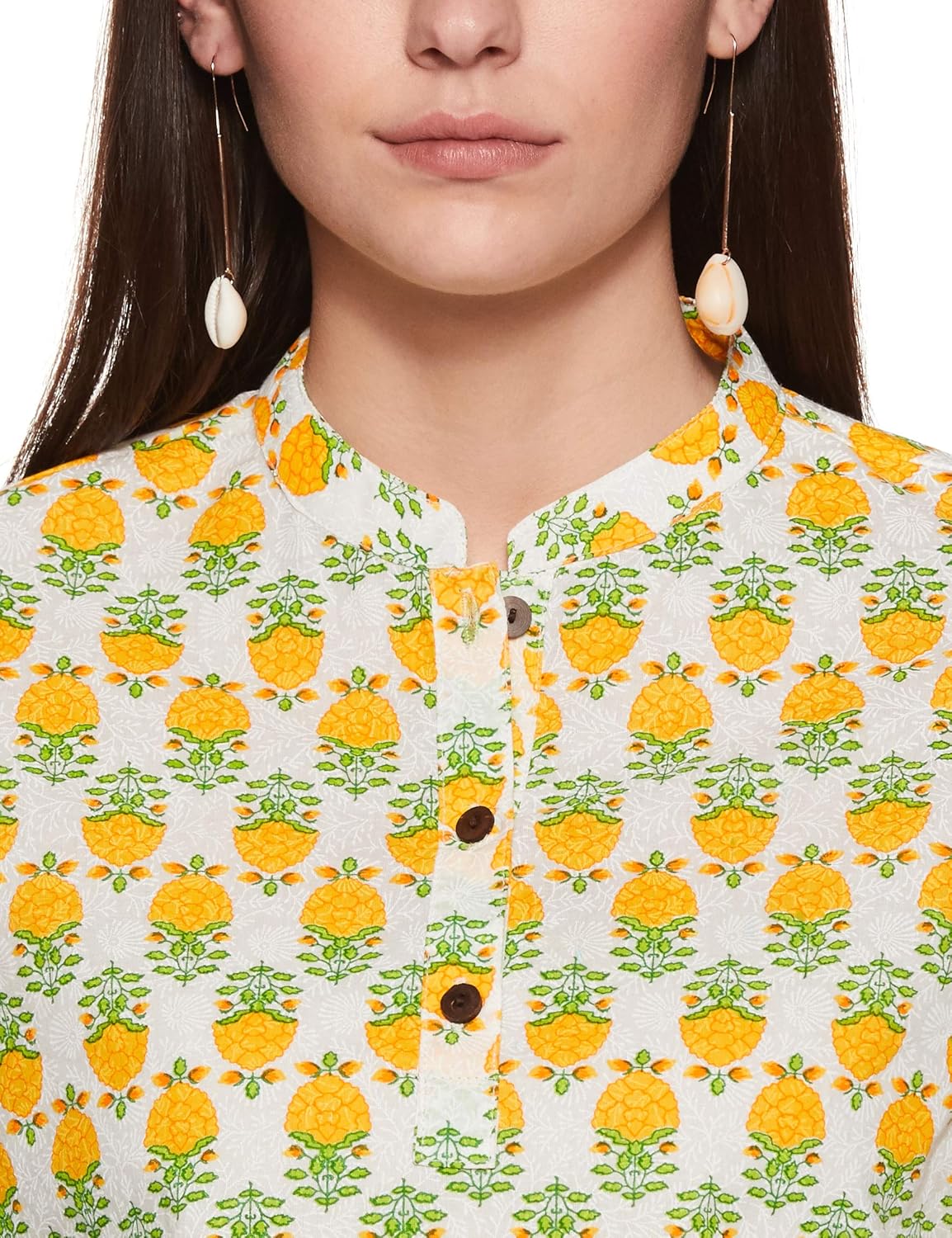 Myx Women's Cotton Regular Fit Casual Kurti