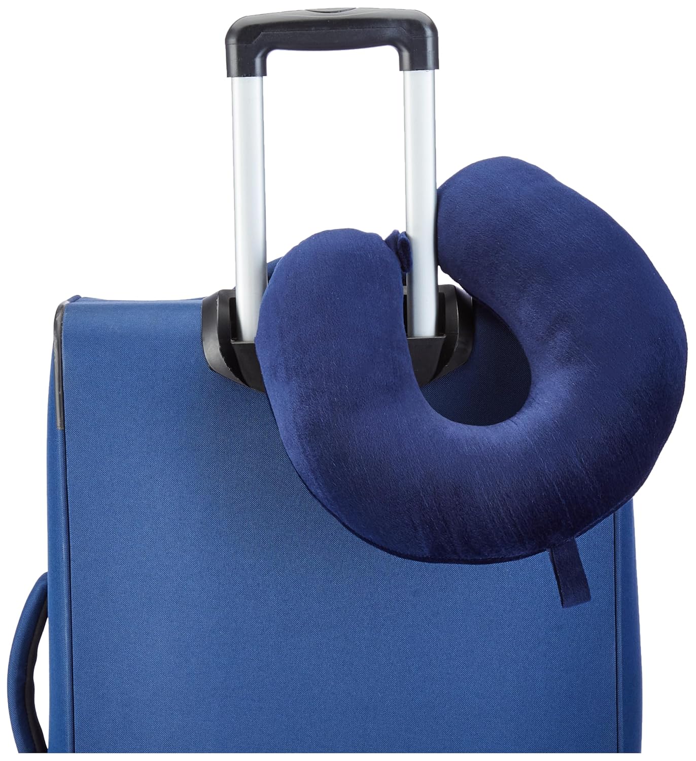 amazon basics Travel Neck Pillow | Soft Velvet Fabric