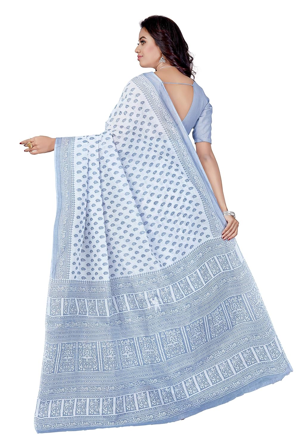 Women's Pure Cotton Printed saree