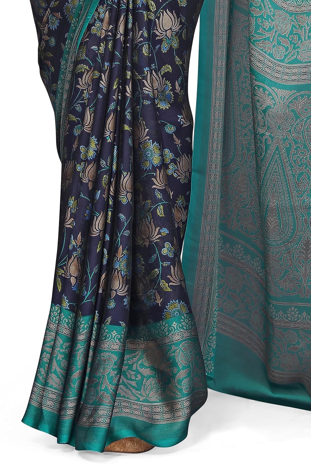 Women's Printed Saree with Blouse Piece