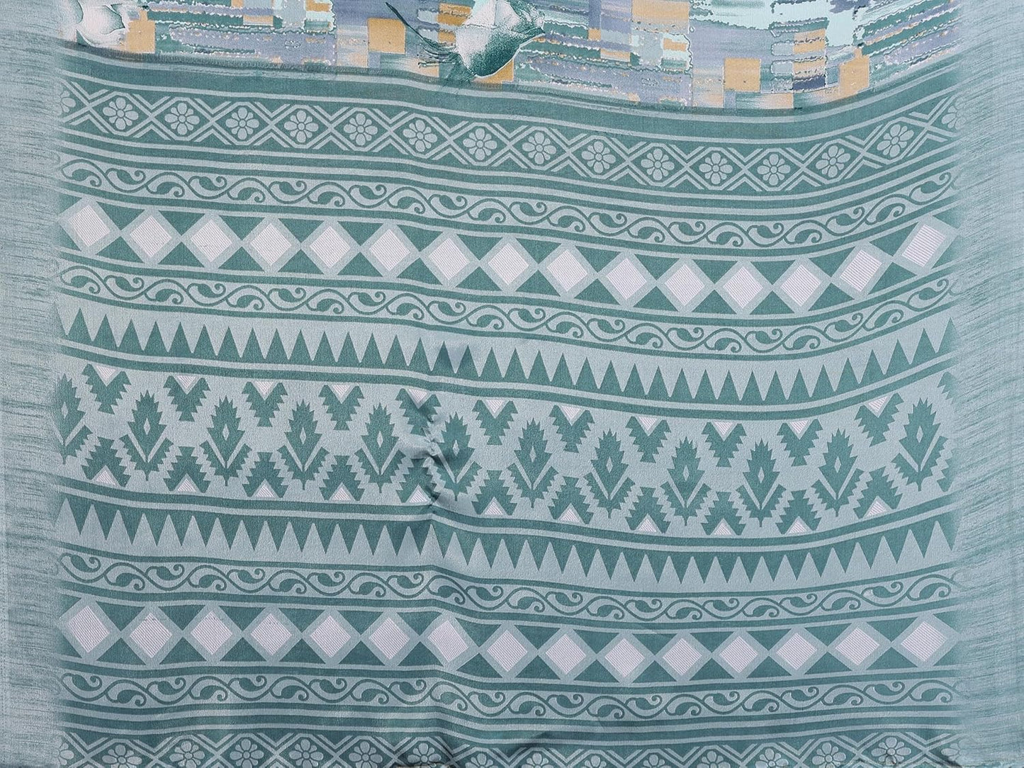 Silk Printed Saree With Blouse Material |saree for Women