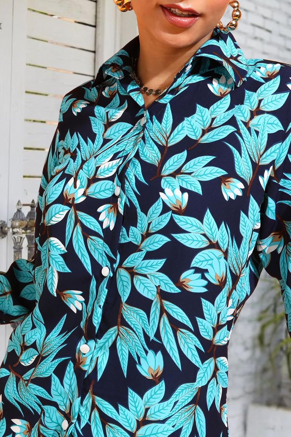 POPWINGS Printed Full-Sleeves Regular-Fit Polyester