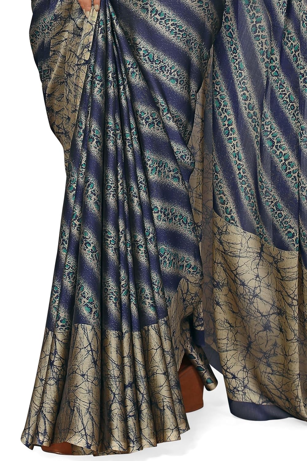 MIRCHI FASHION Women's Saree with Blouse Piece