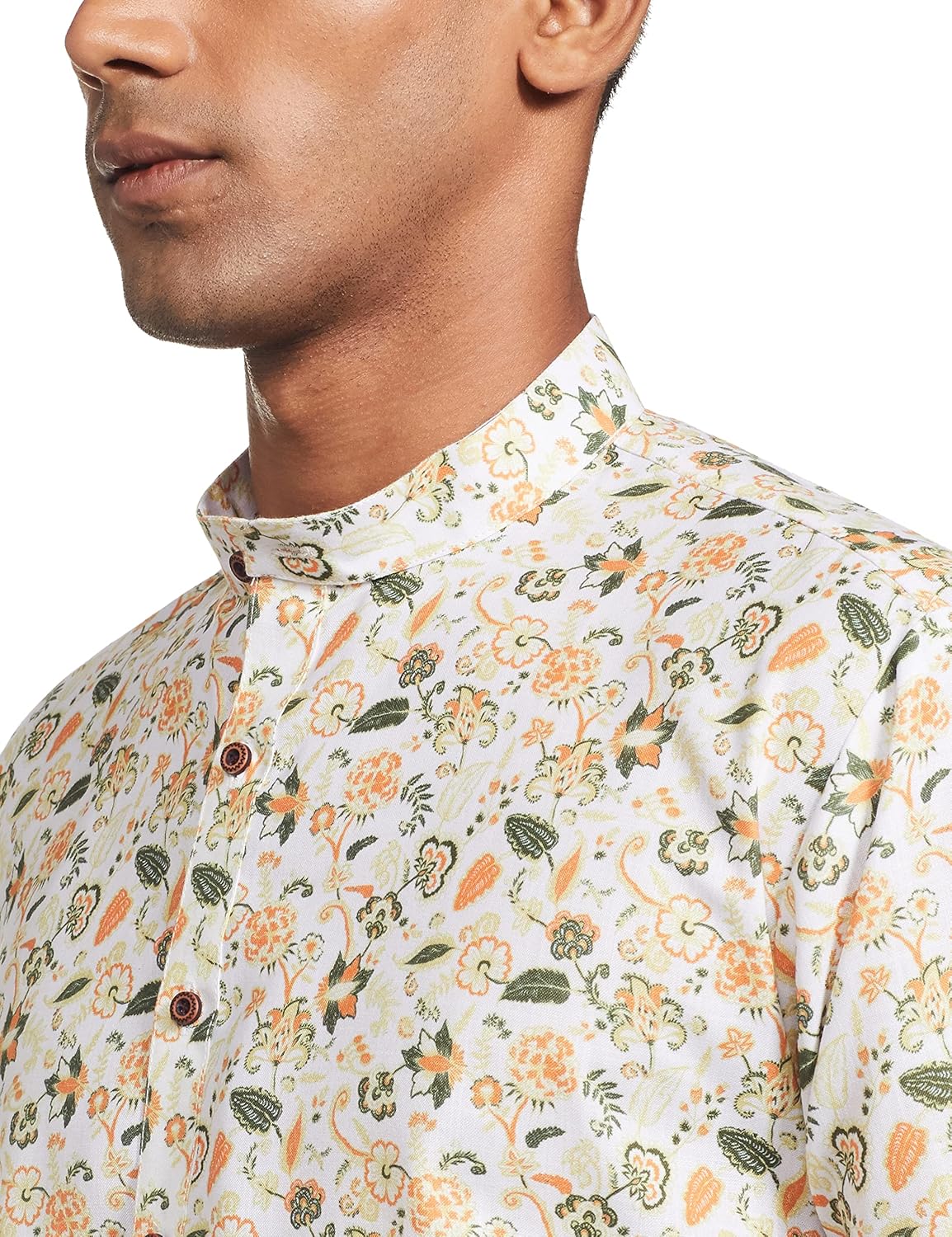 Luxrio Kurta for Men Cotton Blend Long Printed Straight Fit