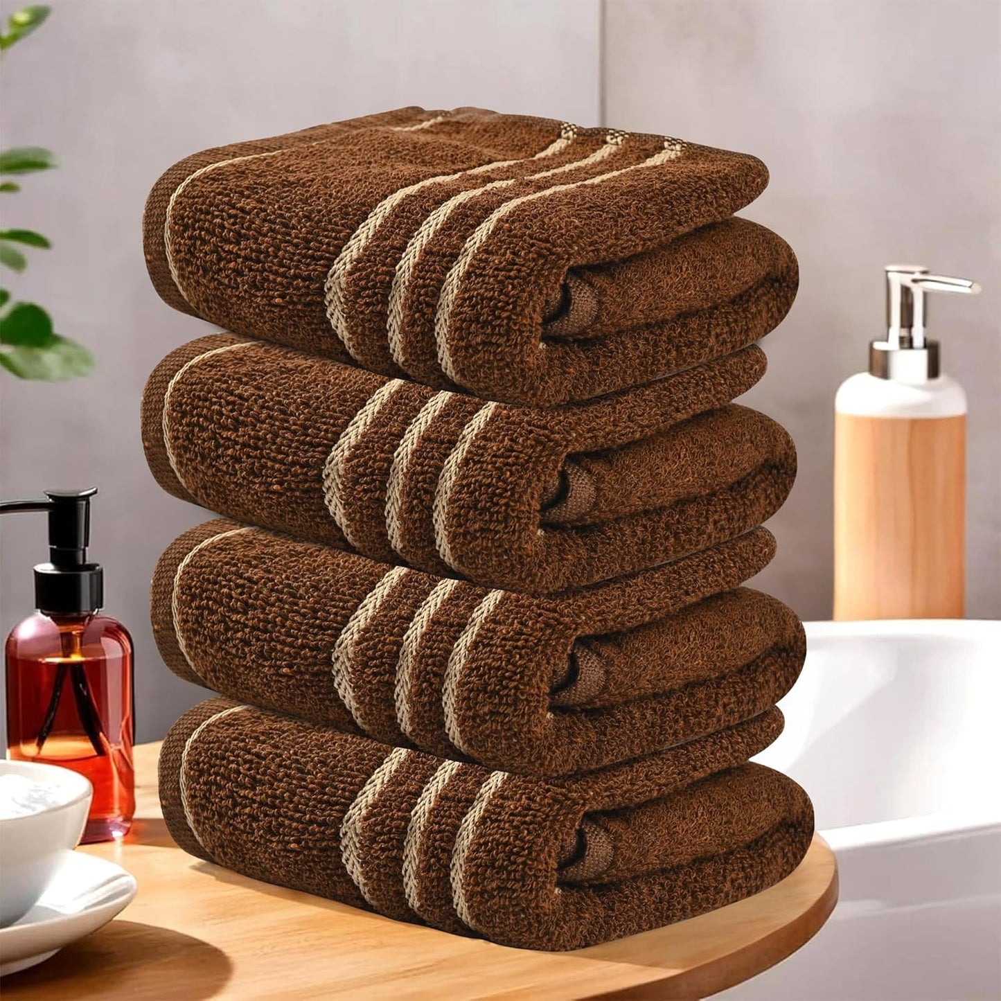 Kuber Industries Pack of 2 Cotton Hand/Face Towels