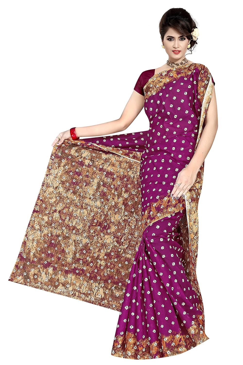 TAMAIRA FASHION Women's Pure Cotton Saree