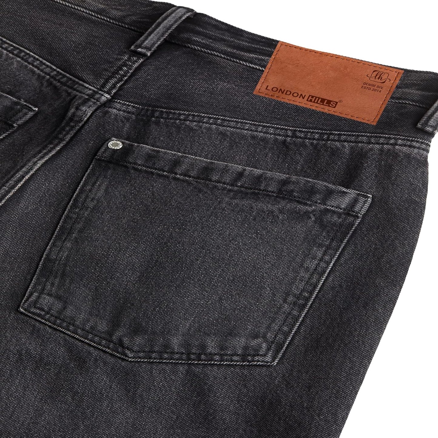 London Hills Men's Relaxed Fit Mid Rise Jeans || Relaxed