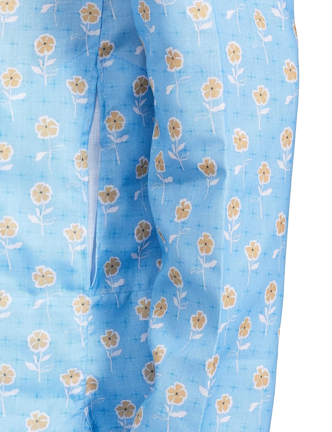 Luxrio Kurta for Men Cotton Blend Long Printed Straight Fit