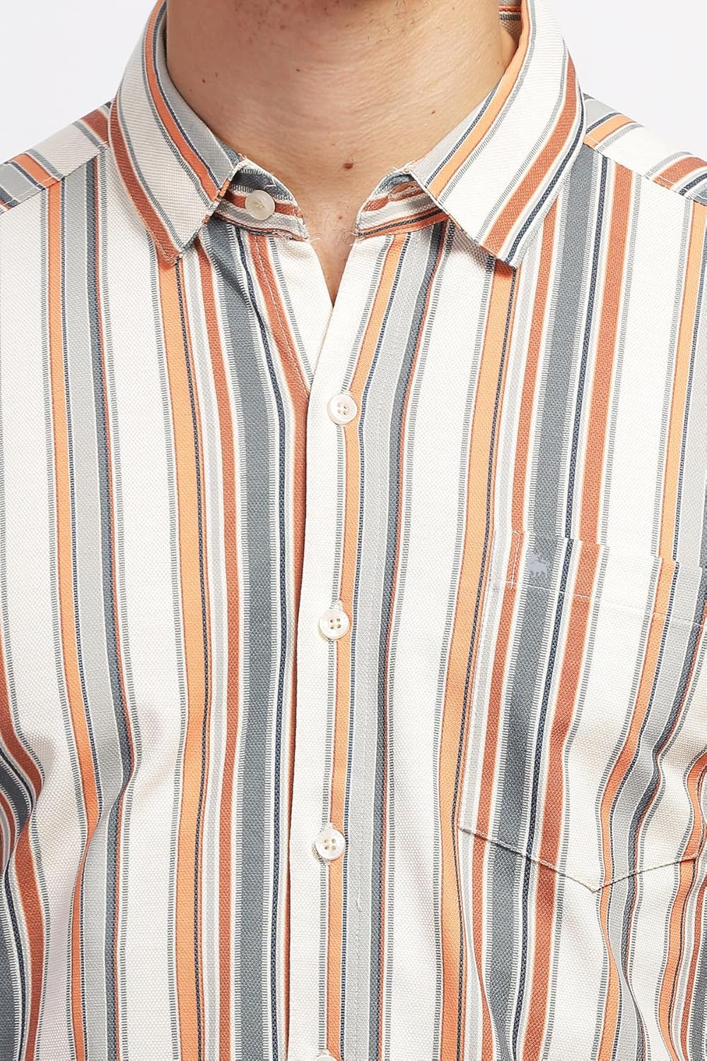 BULLMER Trendy Regular Fit Printed Causal Shirt for Men