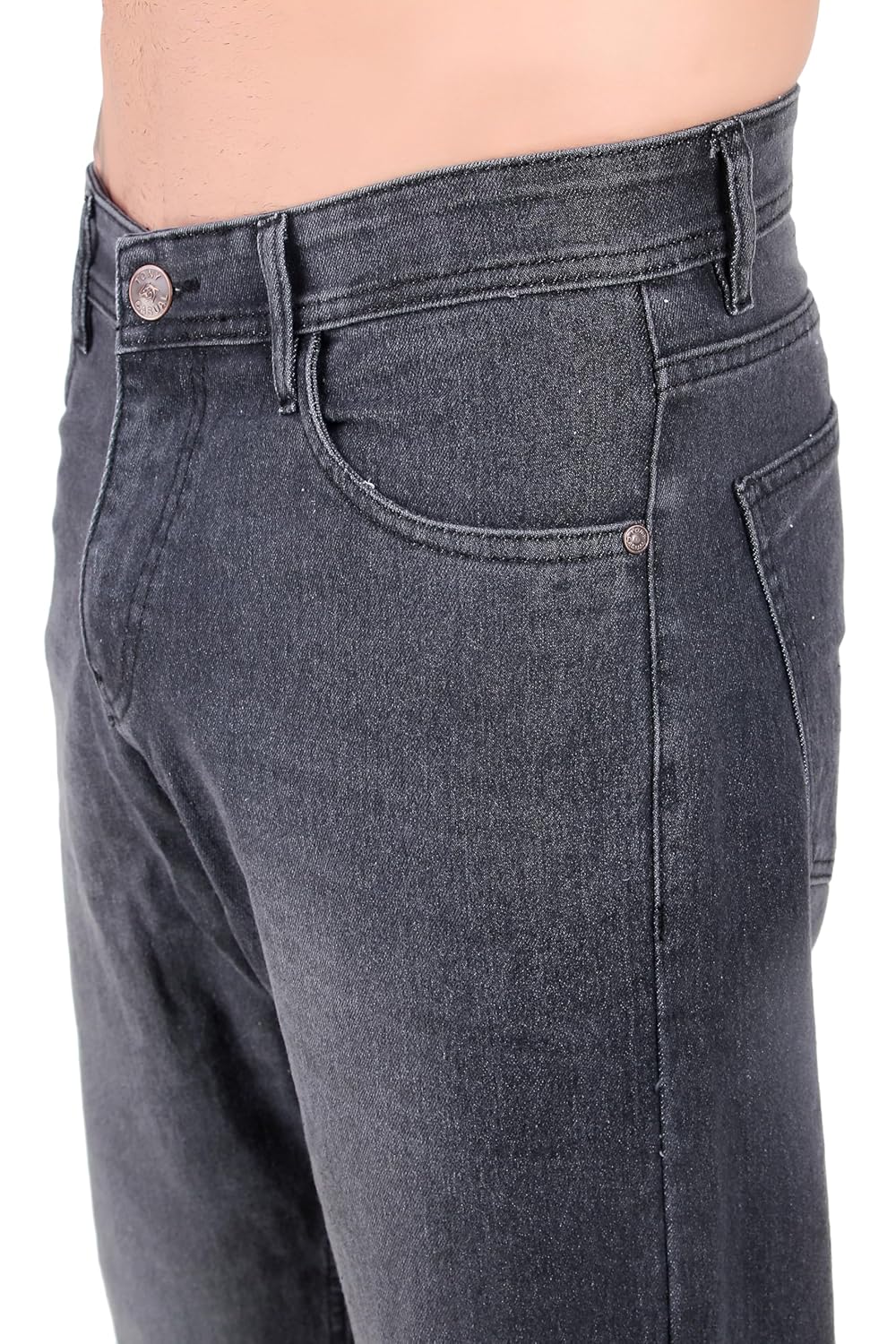 London Hills Men's Relaxed Fit Mid Rise Jeans || Relaxed