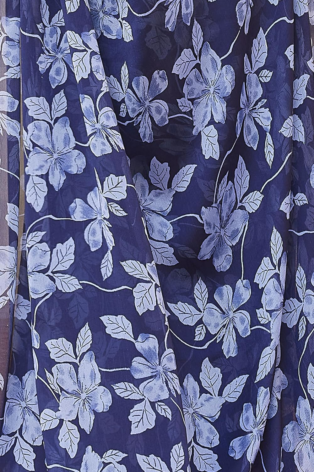 FASHION Floral Printed Saree with Blouse Piece