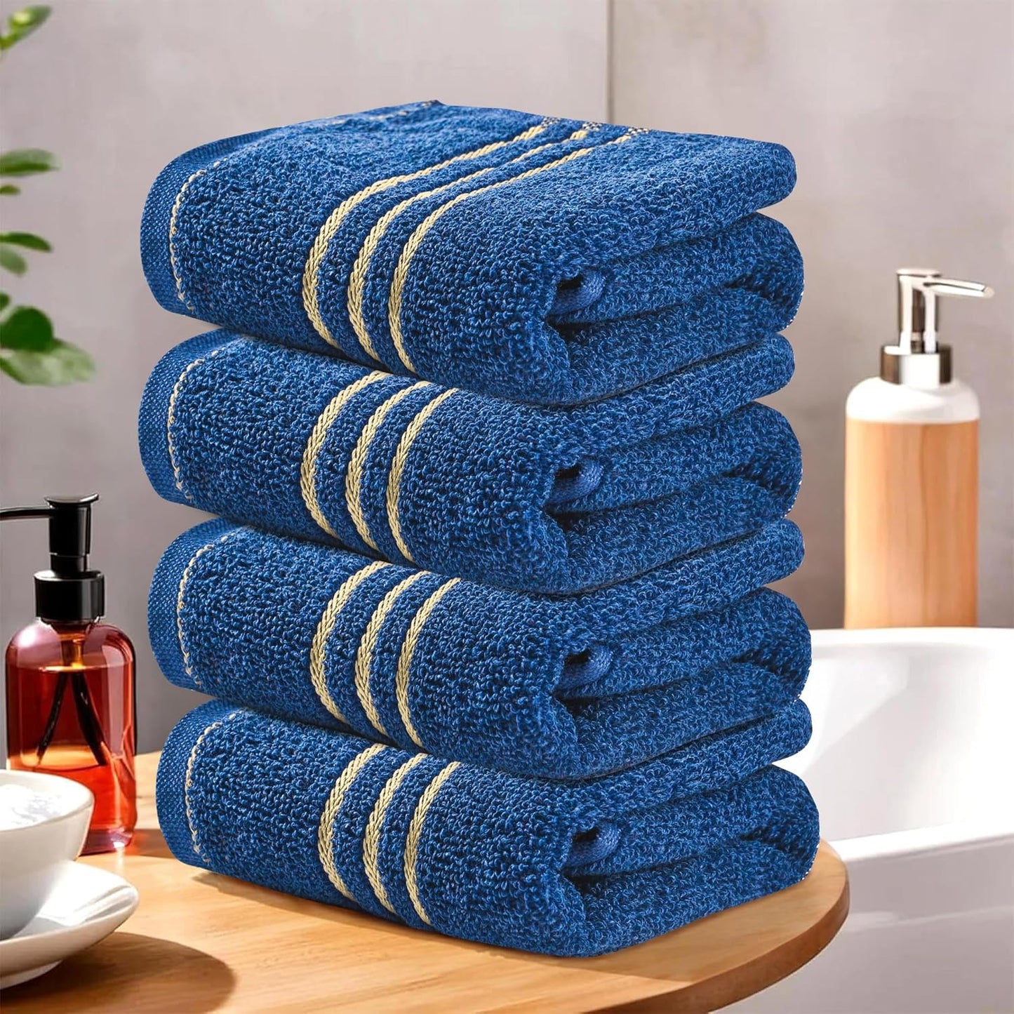 Kuber Industries Pack of 2 Cotton Hand/Face Towels
