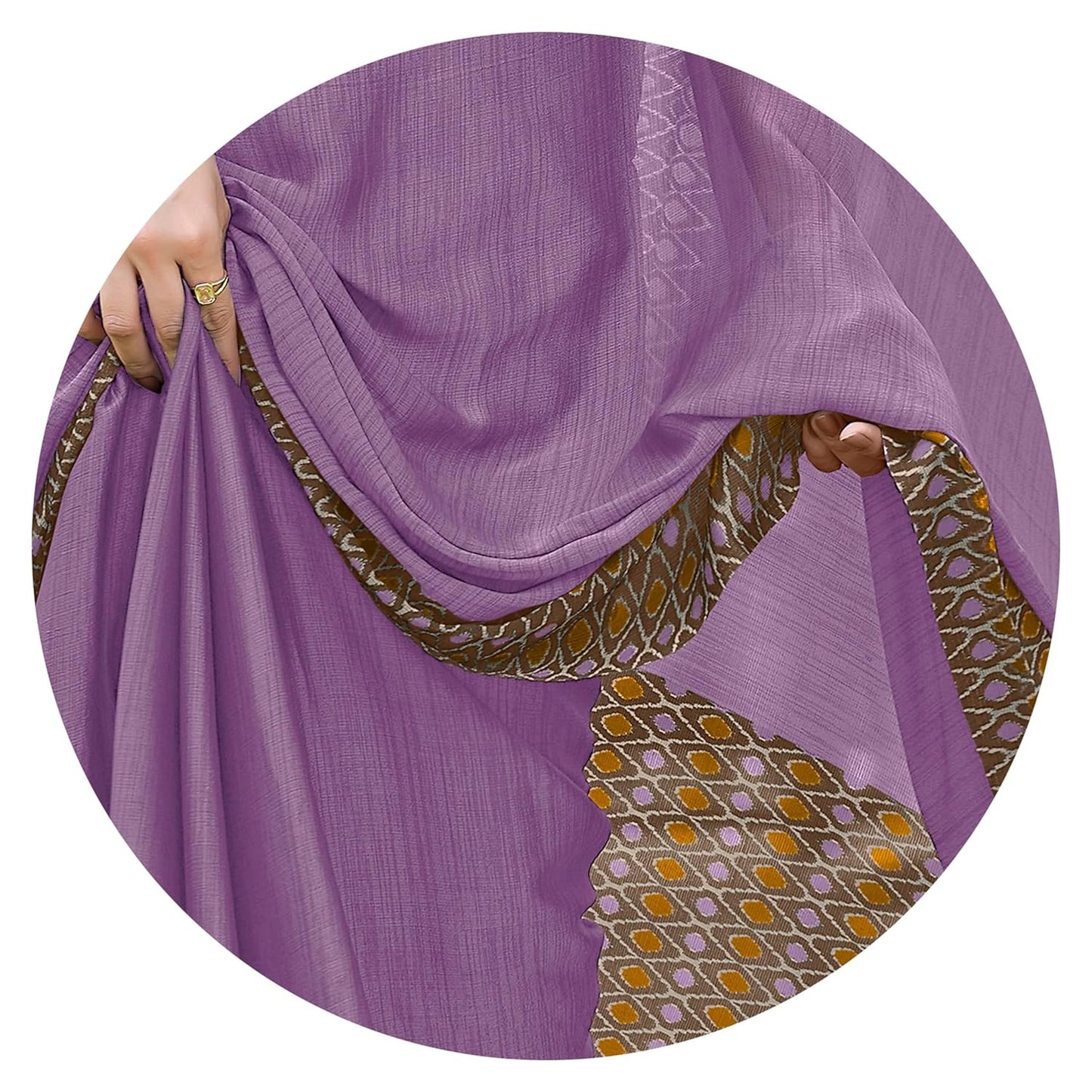 Printed Women's Saree with Blouse Piece