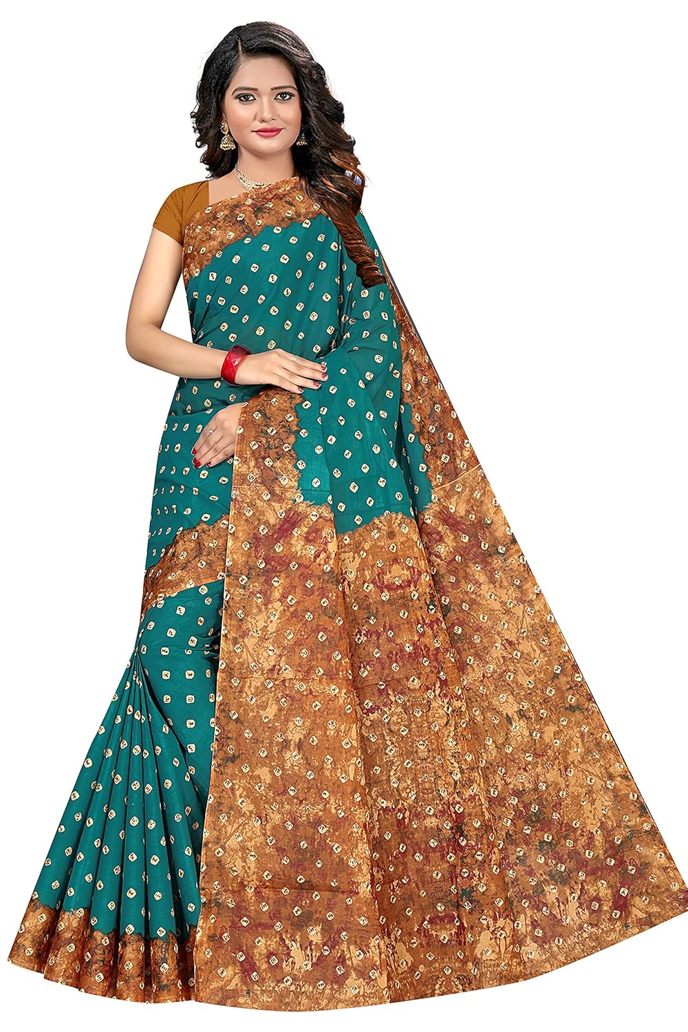 TAMAIRA FASHION Women's Pure Cotton Saree
