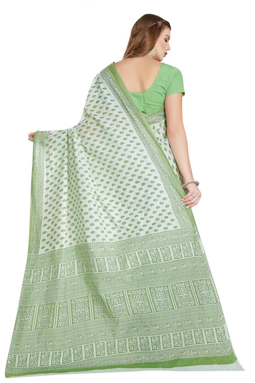 Women's Pure Cotton Printed saree