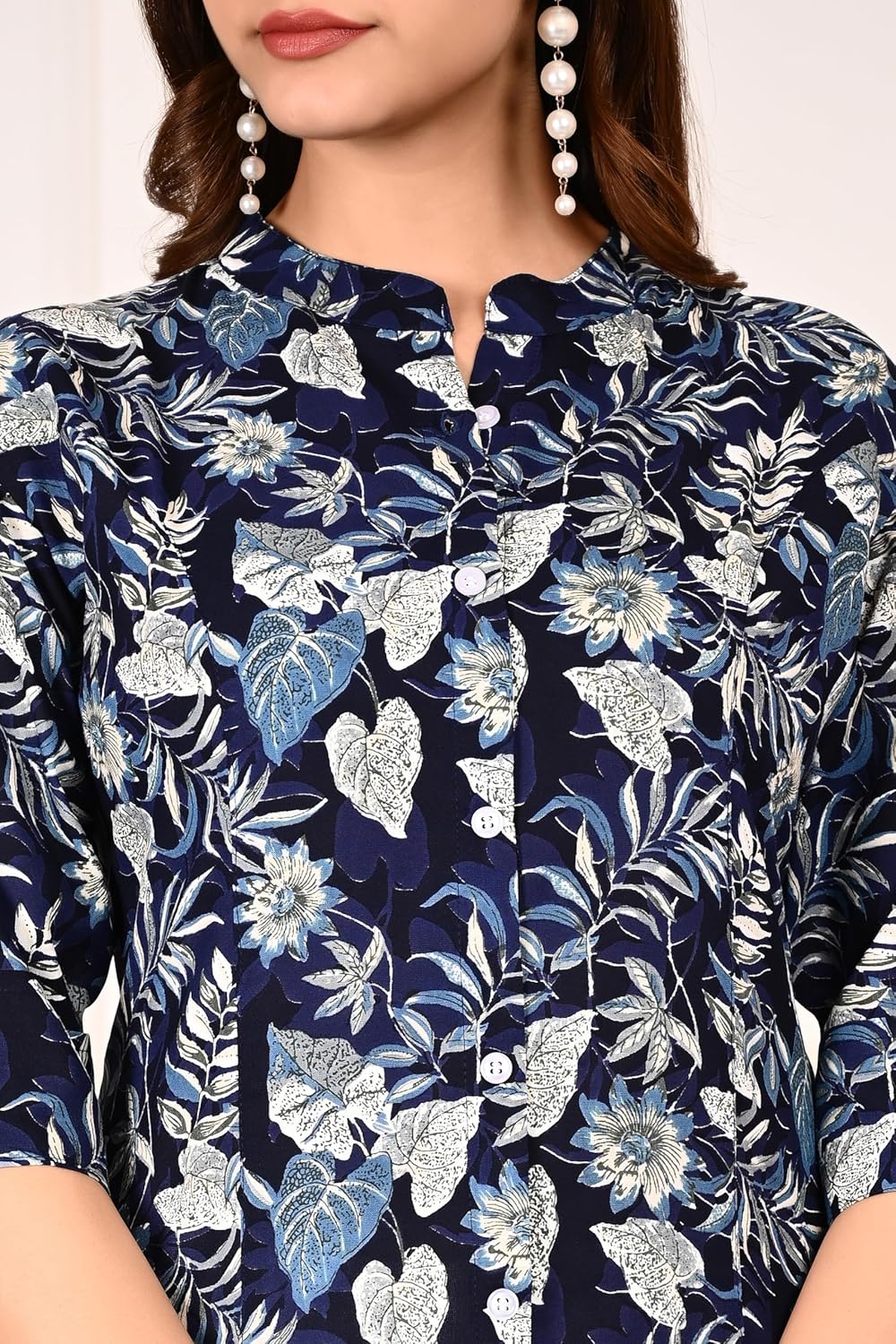 Gudwear Printed Shirt Style Top Women l Stylish Shirt