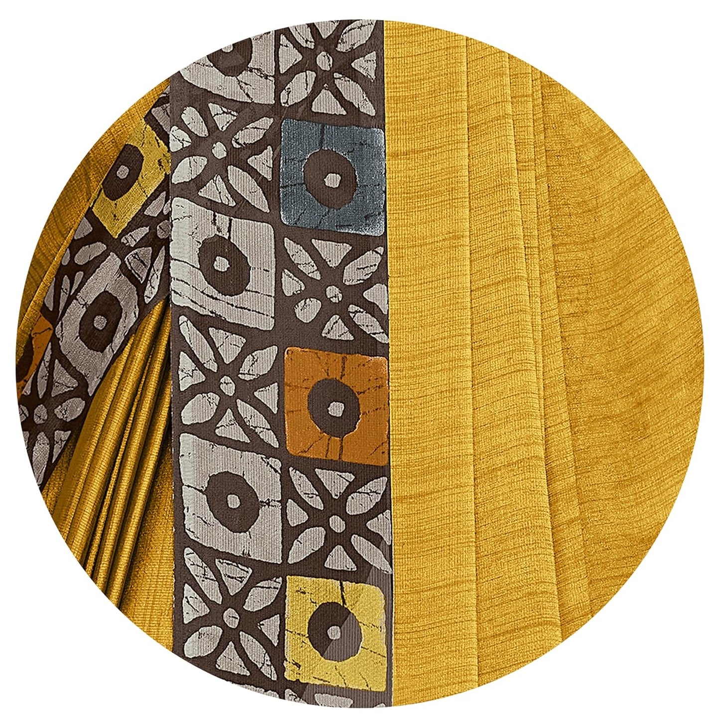 Printed Women's Saree with Blouse Piece
