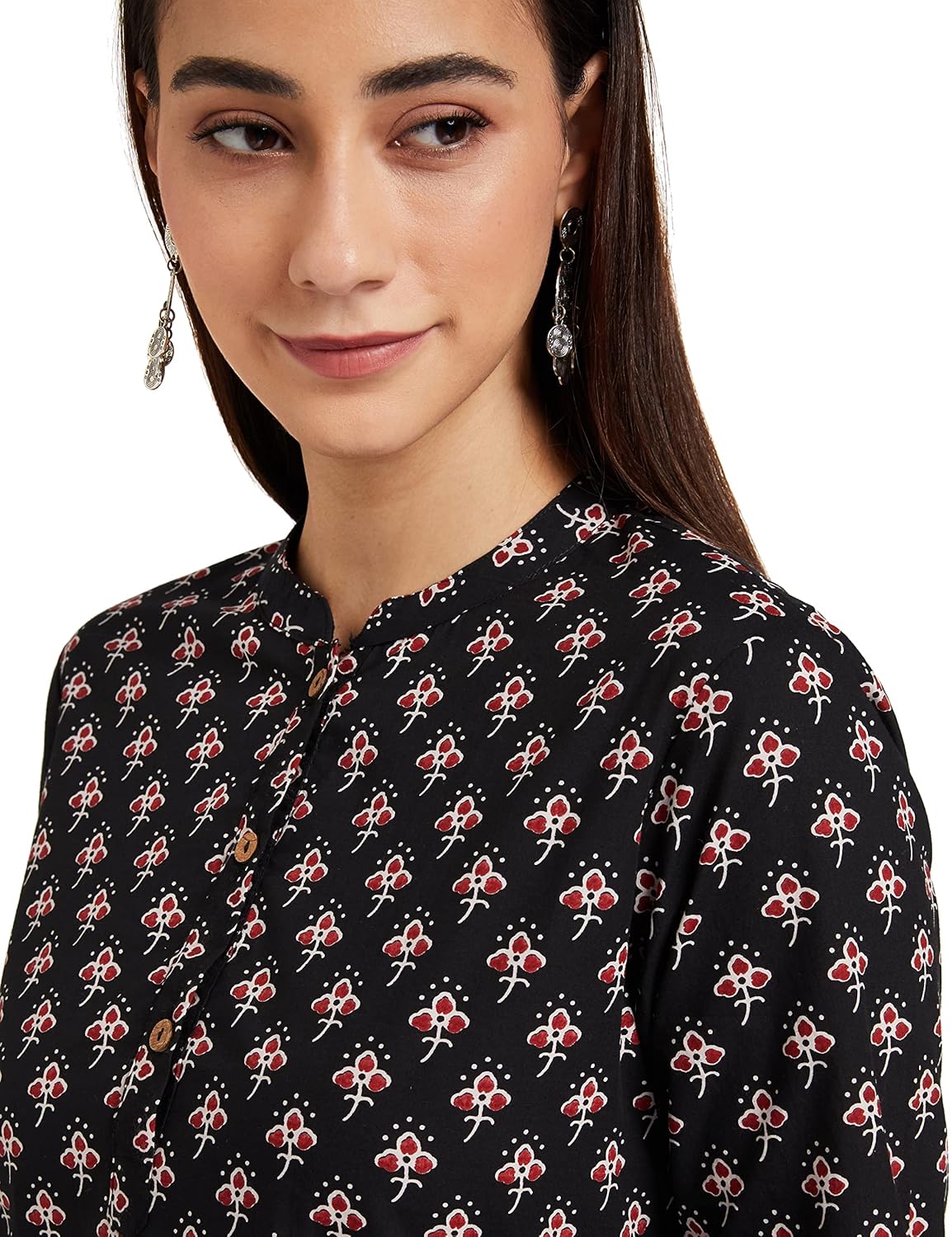 Myx Women's Cotton Regular Fit Casual Kurti