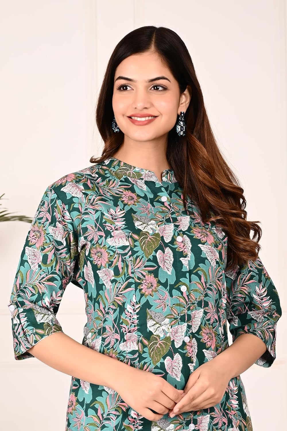 Gudwear Printed Shirt Style Top Women l Stylish Shirt