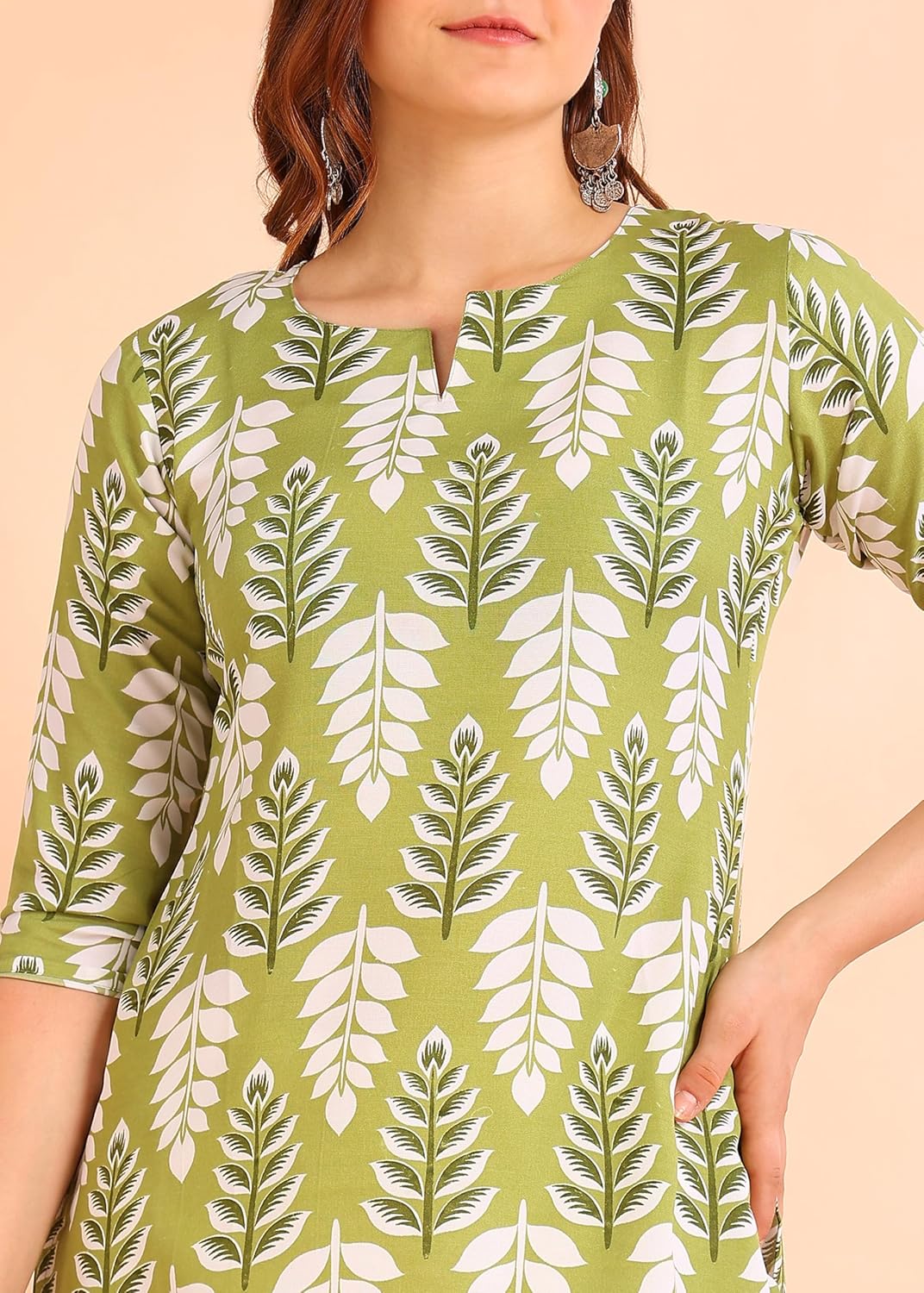 AAYLA Women’s Poly Rayon Short Kurti