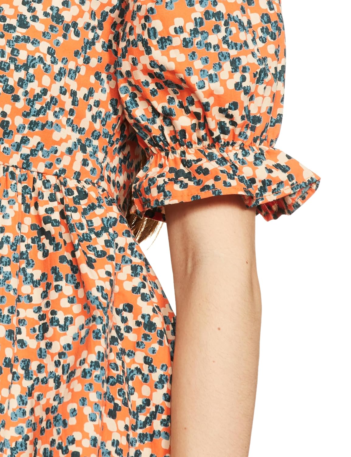 Symbol Women's Cotton Puff Sleeves