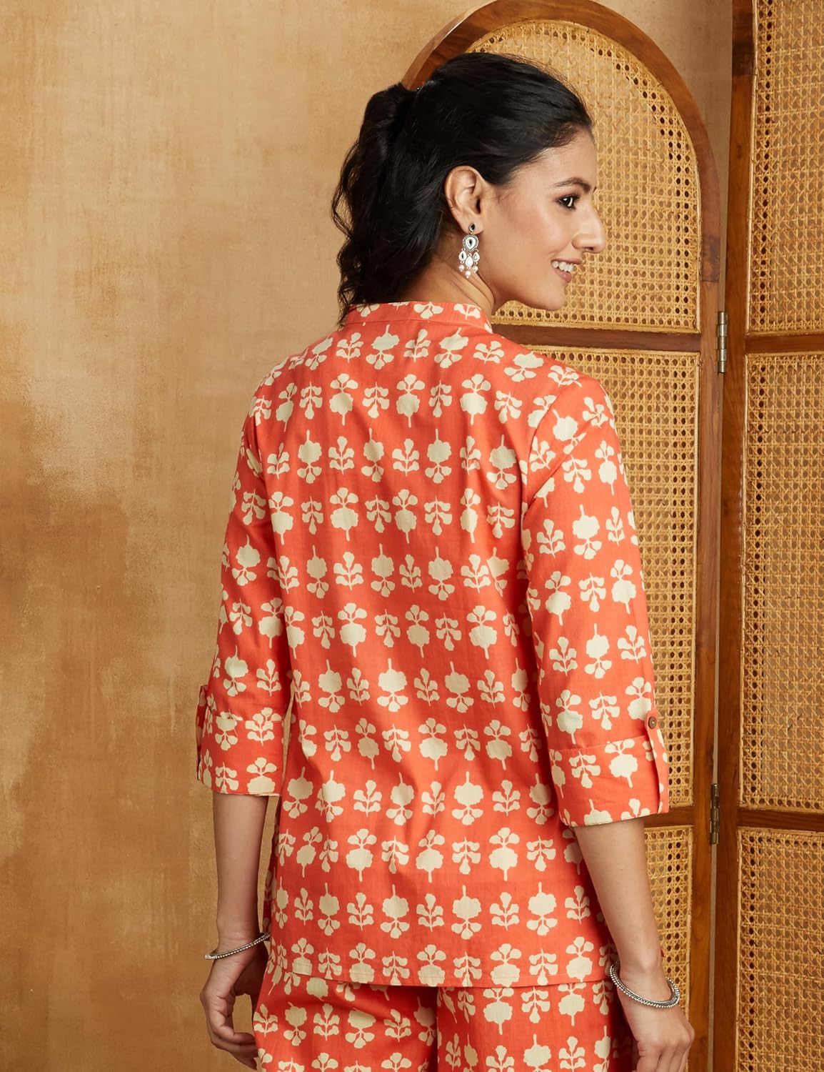 Myx Women's Cotton Regular Fit Casual Kurti