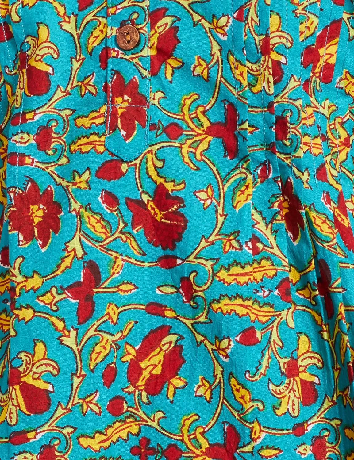 Myx Women's Cotton Printed A-line Short Kurti