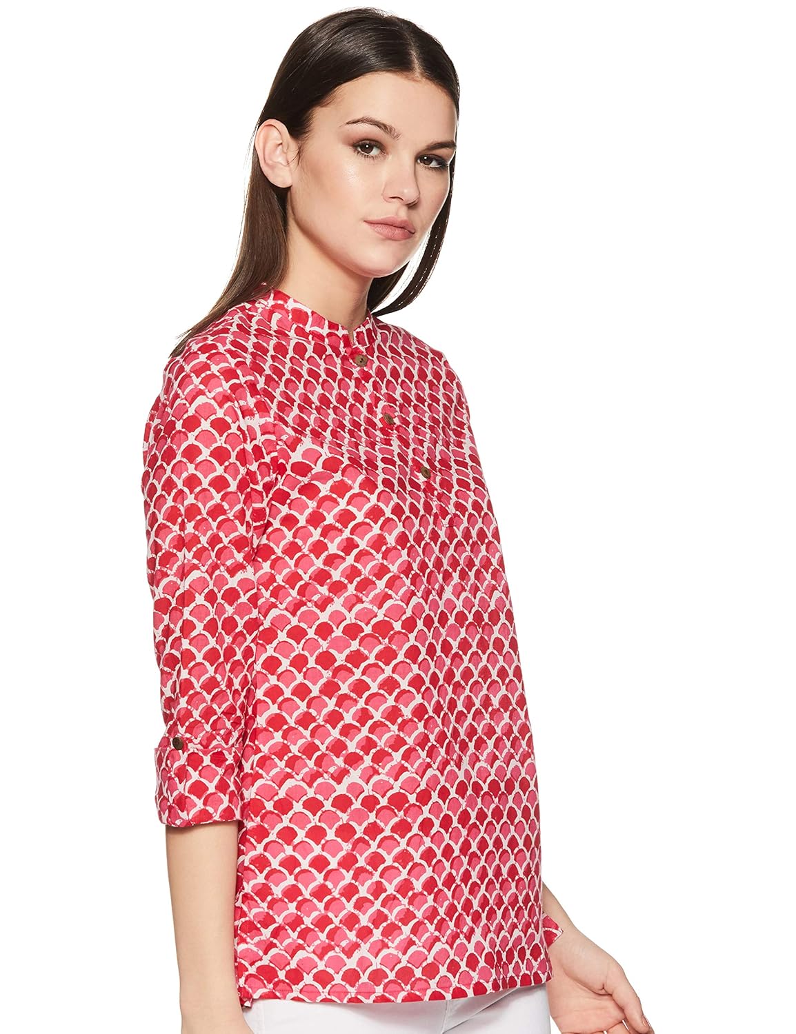 Myx Women's Cotton Regular Fit Casual Kurti
