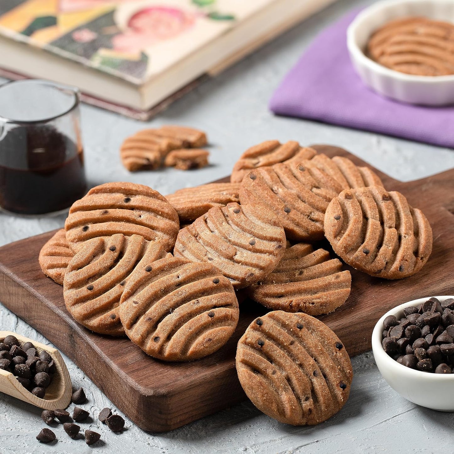 Britannia Tiger Krunch Chocochip Biscuits, 400g