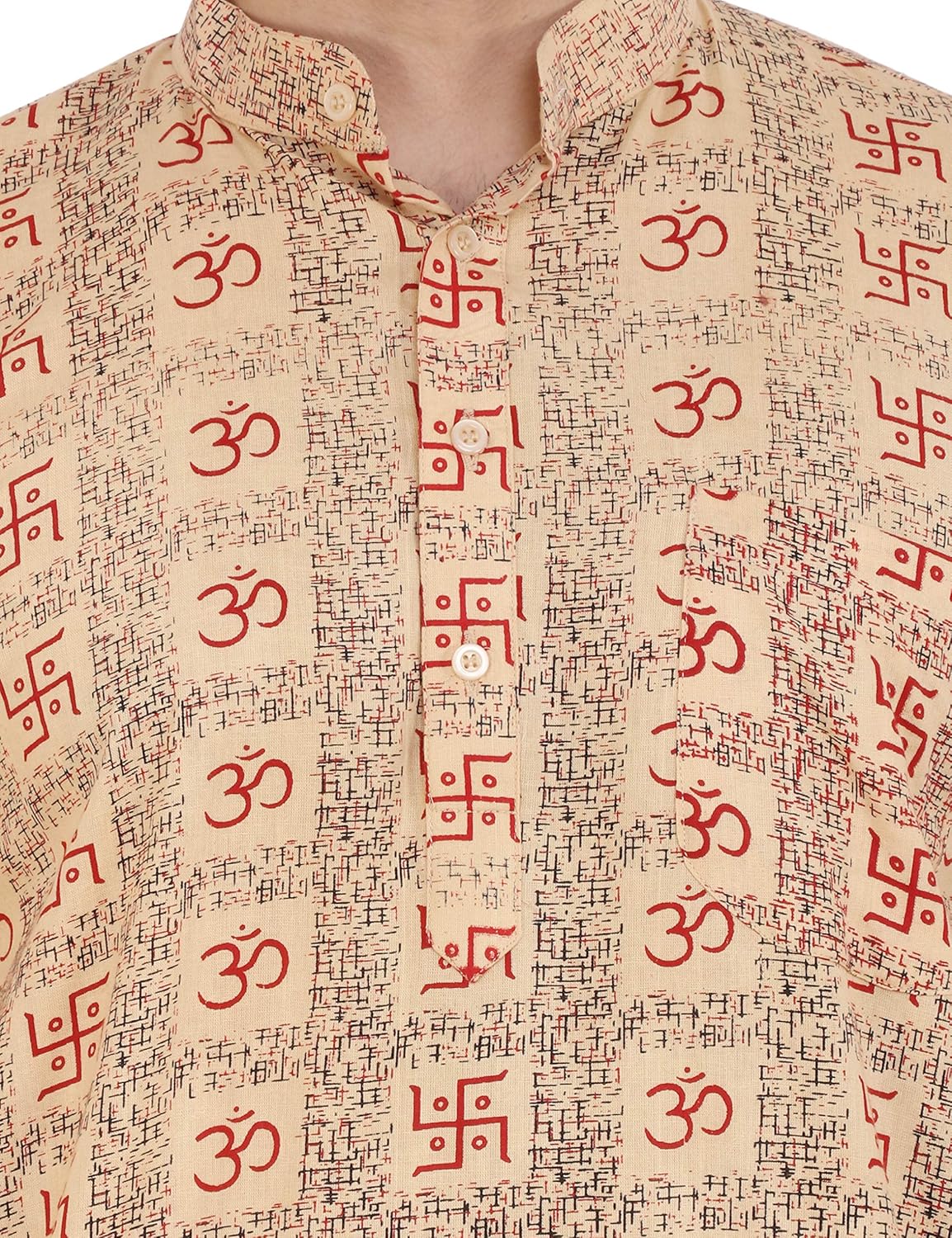 LATEST CHIKAN Men's Cotton Regular Kurta