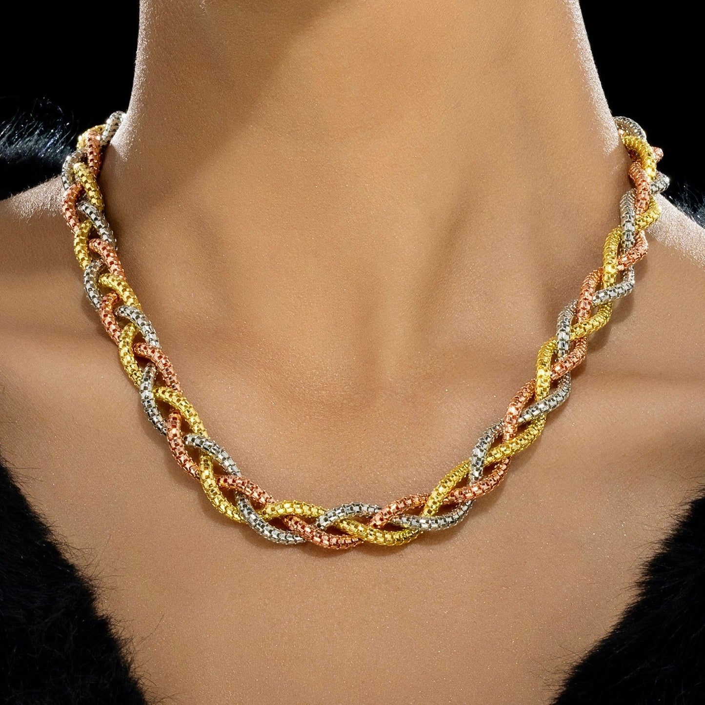 Tri-Tone Necklace